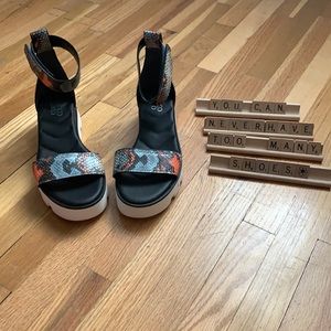 Franco Sarto chunky sandals